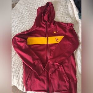 USC men’s zip up hoodie